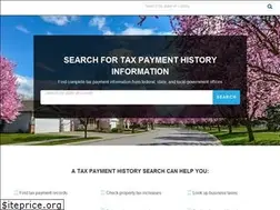 Sites similar to taxpaymenthistory.com