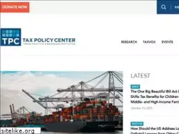Sites similar to taxpolicycenter.org