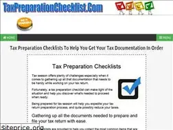 Sites similar to taxpreparationchecklist.com