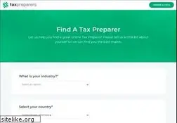Sites similar to taxpreparers.com