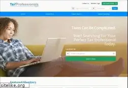 Sites similar to taxprofessionals.com