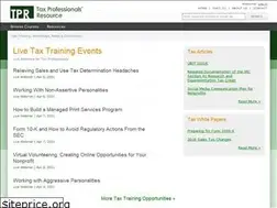 Sites similar to taxprofessionalsresource.com