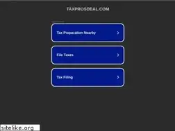 Sites similar to taxprosdeal.com