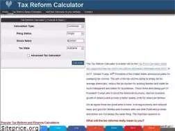 Sites similar to taxreformcalculator.com