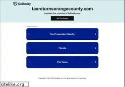 Sites similar to taxreturnsorangecounty.com