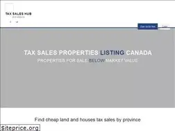 Sites similar to taxsaleshub.ca