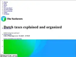 Sites similar to taxsavers.nl