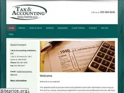 Sites similar to taxsolutions-nm.com