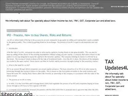 Sites similar to taxupdates4u.blogspot.com