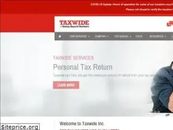 Sites similar to taxwide.com