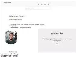 Sites similar to tayfunguler.org