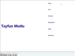 Sites similar to tayfunmutlu.com.tr