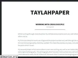 Sites similar to taylahpaper.wordpress.com