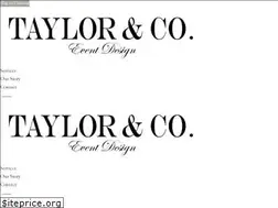 Sites similar to taylorandcoevents.com