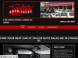 Sites similar to taylorautosales.net