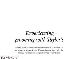 Sites similar to taylorbarbershop.com