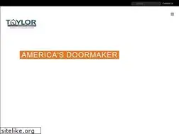 Sites similar to taylordoor.com