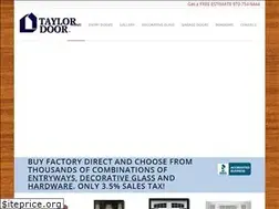 Sites similar to taylordoornj.com