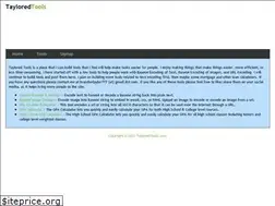 Sites similar to tayloredtools.com