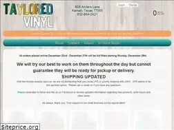 Sites similar to tayloredvinyl.com
