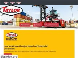 Sites similar to taylorforkliftsofalabama.com