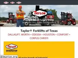 Sites similar to taylorforkliftsoftexas.com