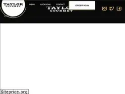 Sites similar to taylorgourmet.com