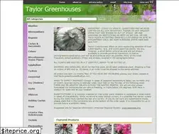 Sites similar to taylorgreenhouses.com