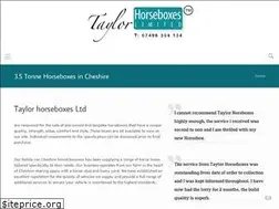 Sites similar to taylorhorseboxes.co.uk