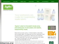 Sites similar to taylorlabel.com
