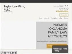 Sites similar to taylorlawfirmok.com
