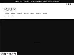 Sites similar to taylormadecosmetics.com