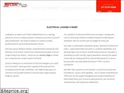 Sites similar to taylormadeelectrical.com.au