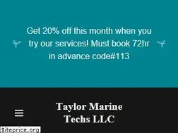Sites similar to taylormarinetechs.com