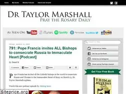 Sites similar to taylormarshall.com