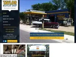 Sites similar to taylormufflershop.com