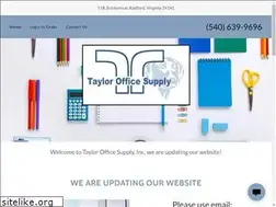Sites similar to taylorofficesupply.com
