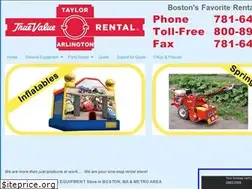 Sites similar to taylorrentalarlington.com