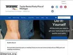 Sites similar to taylorrentalofmichigan.com