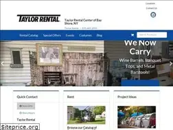 Sites similar to taylorrentalpartyandtool.com