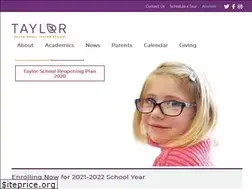 Sites similar to taylorschool.org