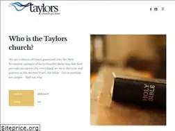 Sites similar to taylorschurch.com