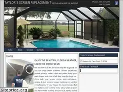 Sites similar to taylorscreenreplacement.com