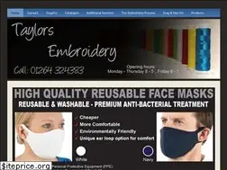 Sites similar to taylorsembroidery.co.uk