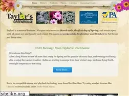 Sites similar to taylorsgreenhouse.com