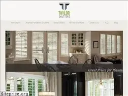 Sites similar to taylorshuttersatlanta.com