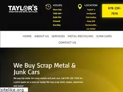 Sites similar to taylorsjunkyard.com