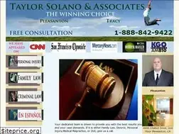 Sites similar to taylorsolanolaw.com