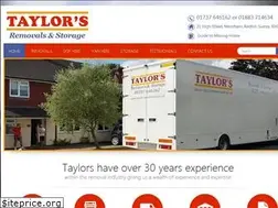 Sites similar to taylorsremovals.co.uk