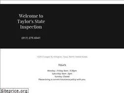 Sites similar to taylorsstateinspection.com